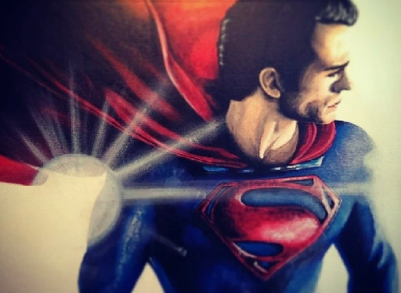 Superman Painting